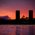Lanterns on the water. Lantern Floating Hawaii 2013. © 2013 Sugar + Shake
