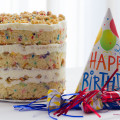The most sprinkle-tastic birthday cake you will ever meet. © 2013 Sugar + Shake